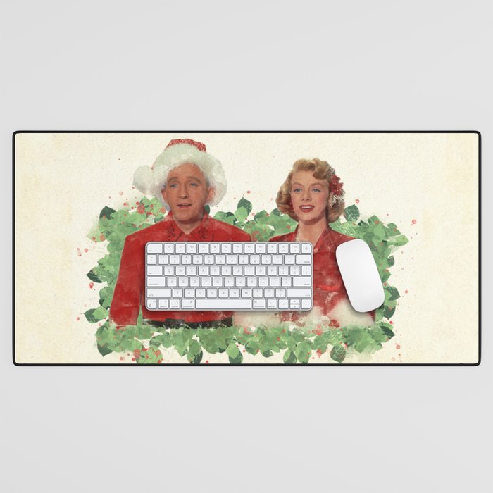 Bob & Betty (White Christmas) Desk Mat Gallery Image 1