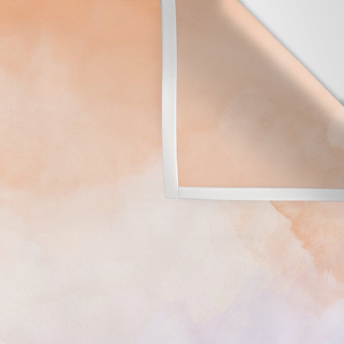 Tie dye lilac peach A Wall Tapestry Gallery Image 3