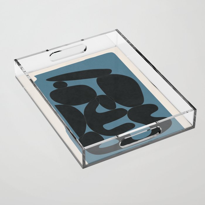 Modern Abstract Art 28 Acrylic Tray Gallery Image 1