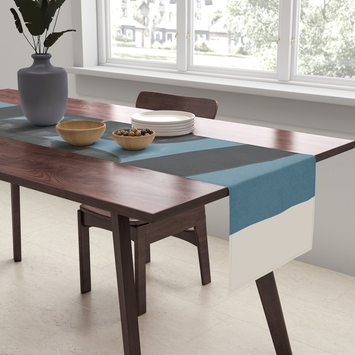 Modern Abstract Art 28 Table Runner Gallery Image 2
