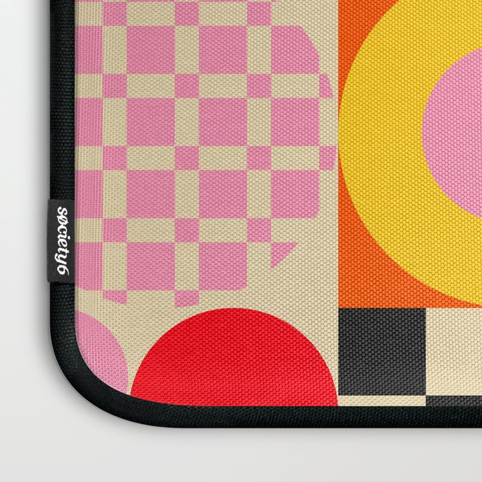 Colorful Geometric Combo Laptop Sleeve Gallery Image 3