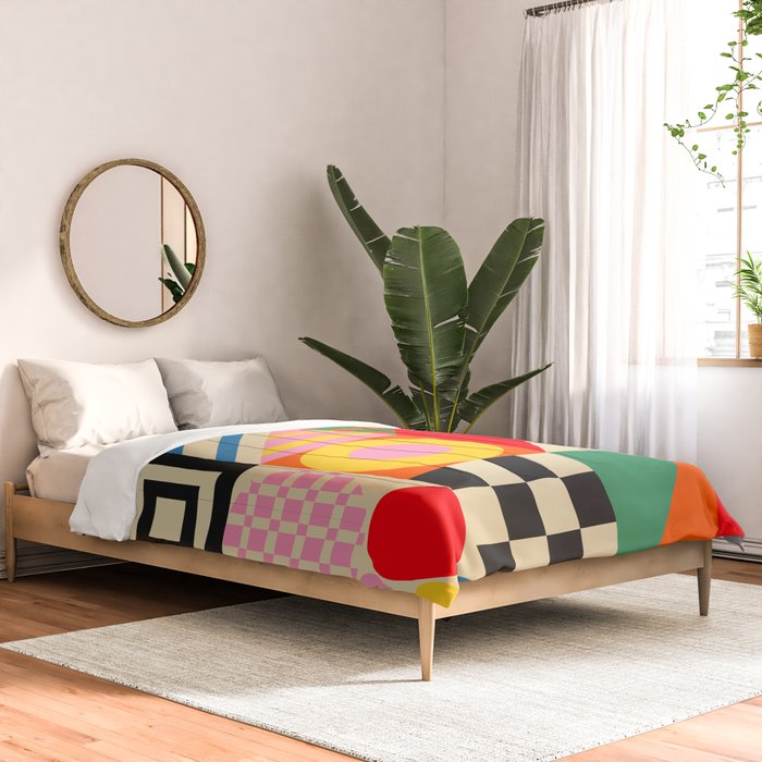 Colorful Geometric Combo Comforter Gallery Image 2