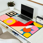 Colorful Geometric Combo Desk Mat Gallery Image 2