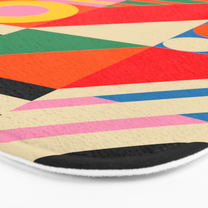 Colorful Geometric Combo Bath Mat Gallery Image 3