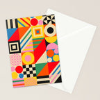 Colorful Geometric Combo Stationery Card Gallery Image 2
