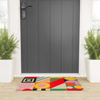 Colorful Geometric Combo Welcome Mat Gallery Image 3
