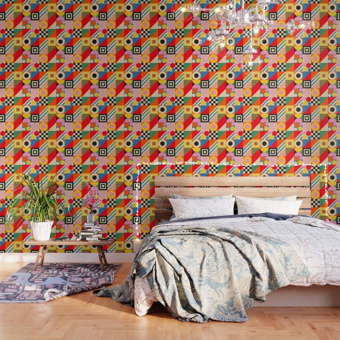 Colorful Geometric Combo Wallpaper Gallery Image 1