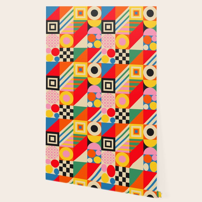 Colorful Geometric Combo Wallpaper Gallery Image 2