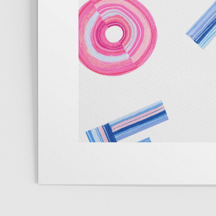 Cast Your Vote | Hand-Lettered Pattern in White Poster Gallery Image 3