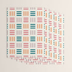 Modern Geometric Color Block Pattern Wrapping Paper Gallery Image 3