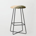 River Valley Antique Oil Painting Stool Gallery Image 1