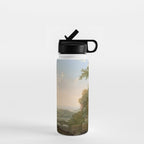 River Valley Antique Oil Painting Water Bottle Gallery Image 1