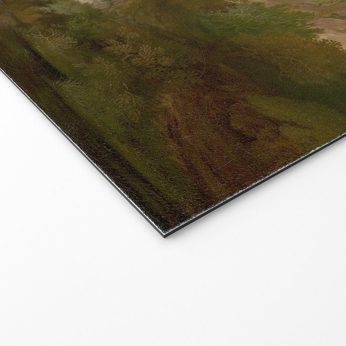 River Valley Antique Oil Painting Welcome Mat Gallery Image 2