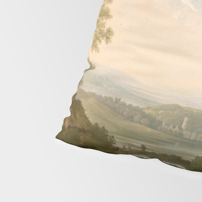 River Valley Antique Oil Painting Pillow Sham Gallery Image 4