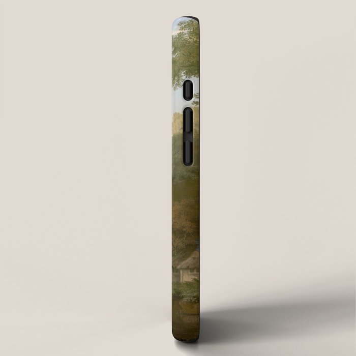 River Valley Antique Oil Painting iPhone Case Gallery Image 2