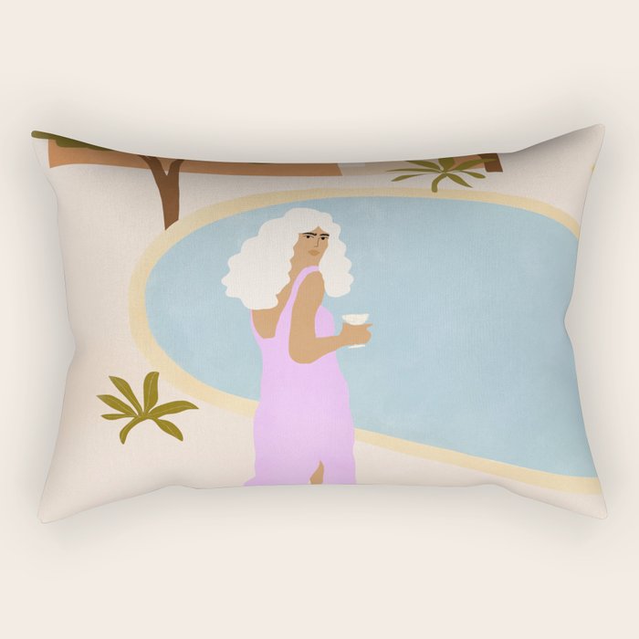 Summer Plans Rectangular Pillow Gallery Image 2