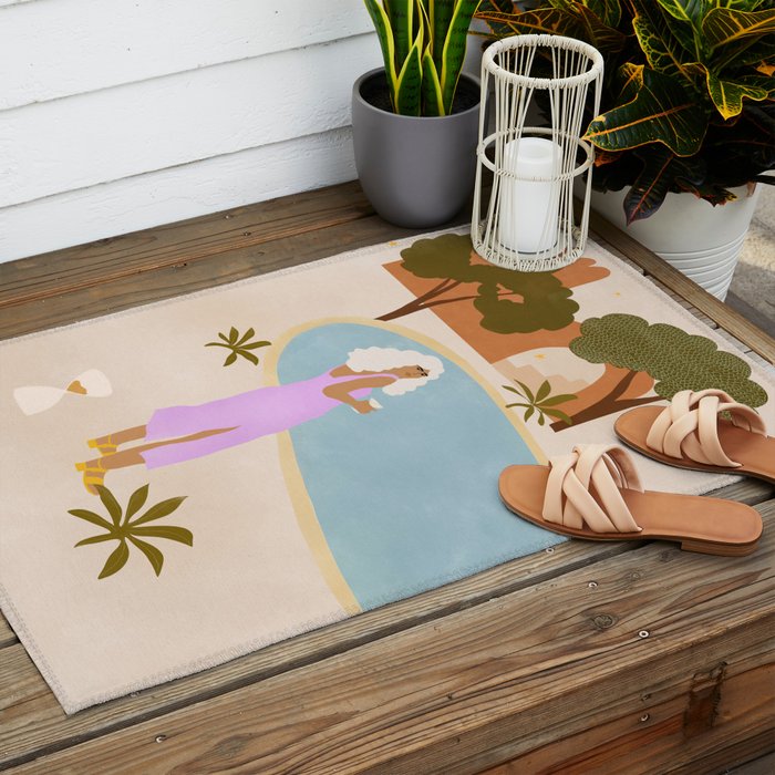 Summer Plans Outdoor Rug Gallery Image 2