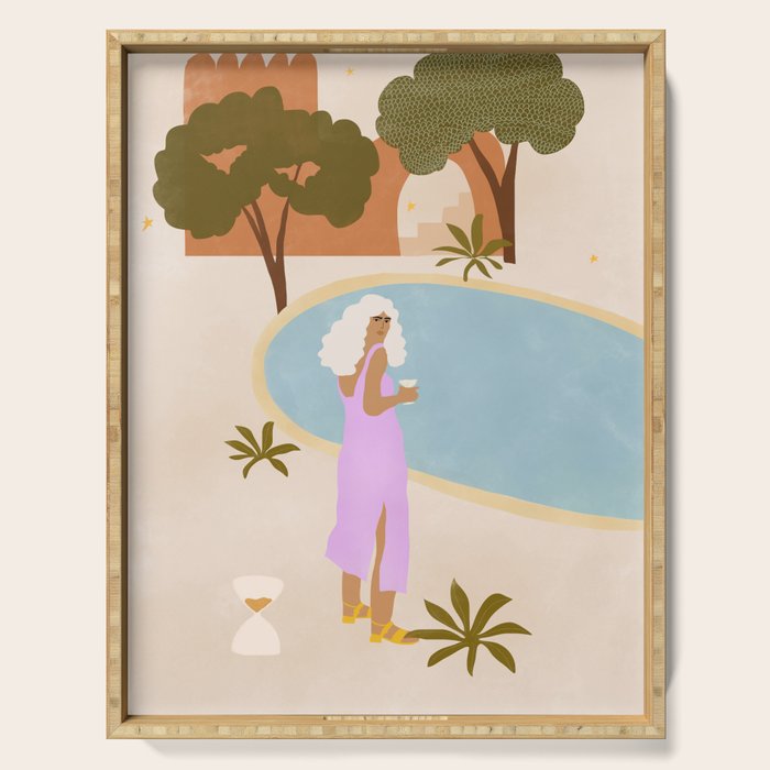 Summer Plans Serving Tray Gallery Image 1