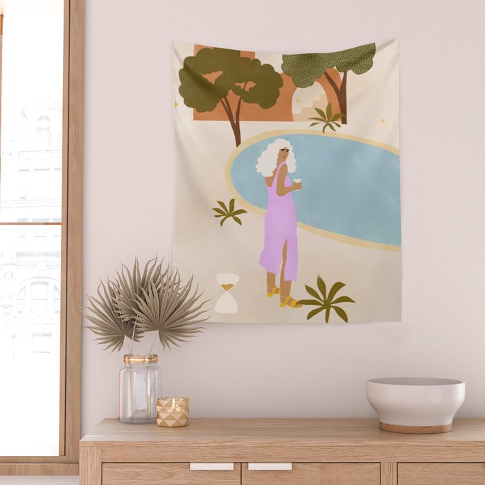 Summer Plans Wall Tapestry Gallery Image 2