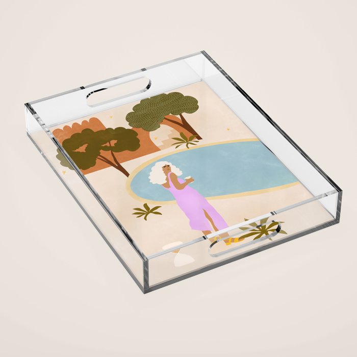 Summer Plans Acrylic Tray Gallery Image 1