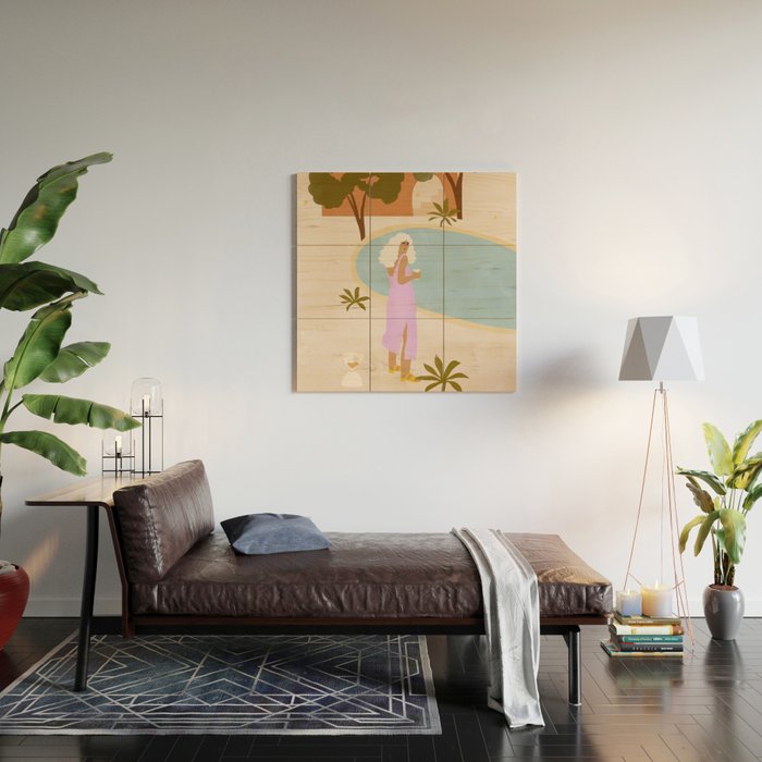 Summer Plans Wood Wall Art Gallery Image 2