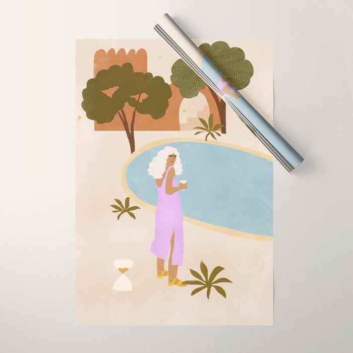 Summer Plans Wrapping Paper Gallery Image 1