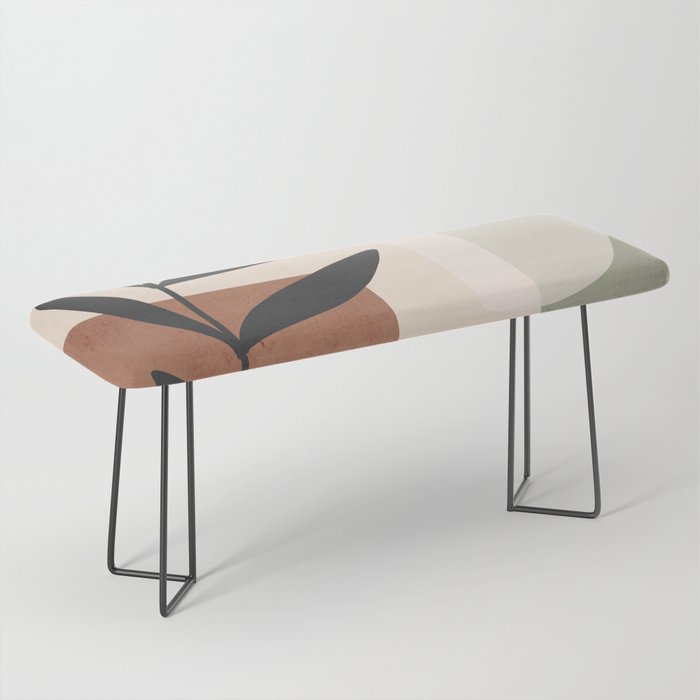 Minimal Abstract Art Plant 5 Bench Gallery Image 1