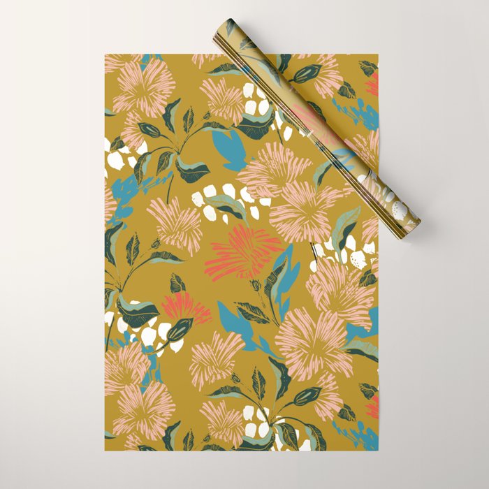 Flowering sweet bloom 02 Wrapping Paper Gallery Image 1