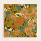 Flowering sweet bloom 02 Wood Wall Art Gallery Image 1
