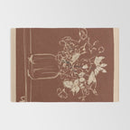 Minimalist Flowers In A Vase 2 Rug Gallery Image 2