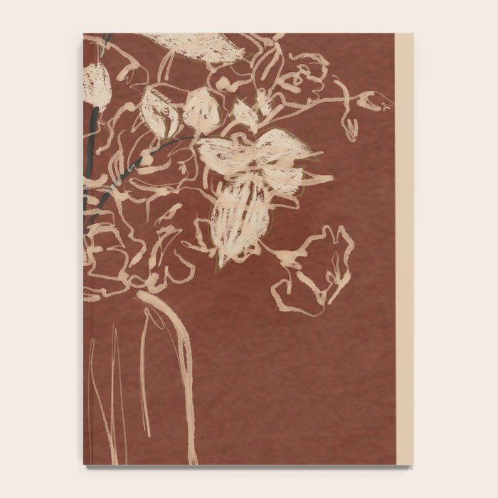 Minimalist Flowers In A Vase 2 Notebook Gallery Image 4