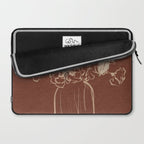 Minimalist Flowers In A Vase 2 Laptop Sleeve Gallery Image 2
