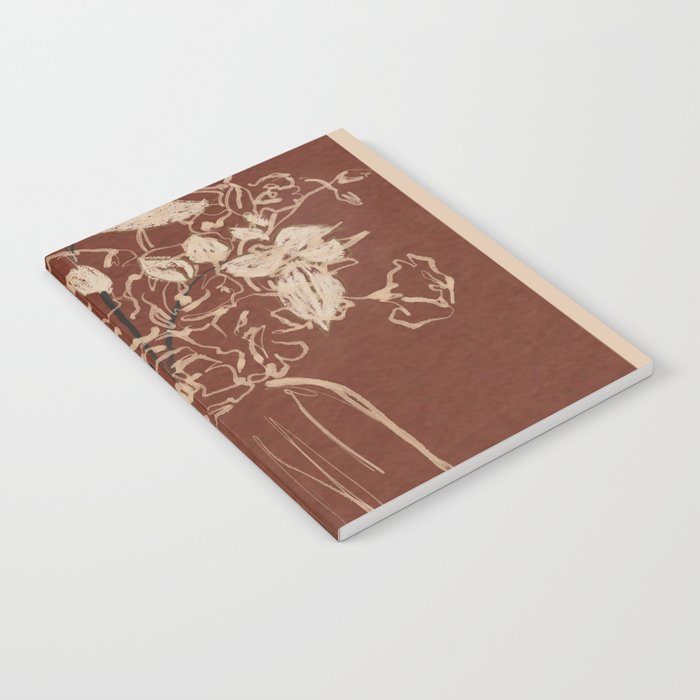 Minimalist Flowers In A Vase 2 Notebook Gallery Image 1