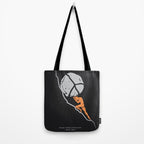 One Must Imagine Sisyphus Happy - Illustration - Albert Camus Quote Tote Bag Gallery Image 2