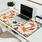 Autumn leaves fall IU Desk Mat Gallery Image 2