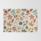 Autumn leaves fall IU Rug Gallery Image 2