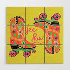 Yee haw in style Wood Wall Art Gallery Image 1