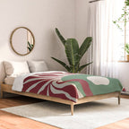 Modern Square Plant #2 Comforter Gallery Image 2