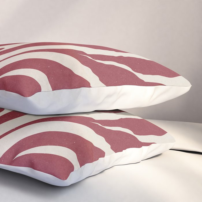 Modern Square Plant #2 Pillow Sham Gallery Image 3
