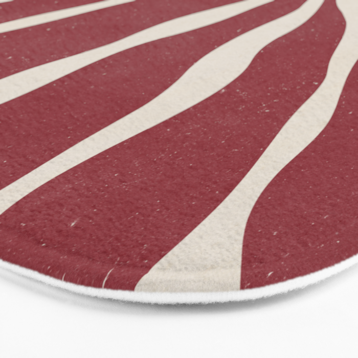 Modern Square Plant #2 Bath Mat Gallery Image 3