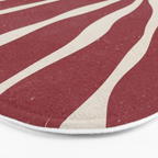 Modern Square Plant #2 Bath Mat Gallery Image 3