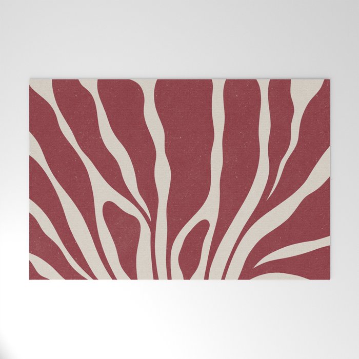 Modern Square Plant #2 Welcome Mat Gallery Image 1