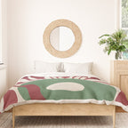 Modern Square Plant #2 Duvet Cover Gallery Image 3