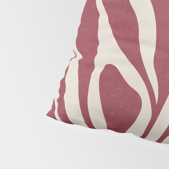 Modern Square Plant #2 Pillow Sham Gallery Image 4