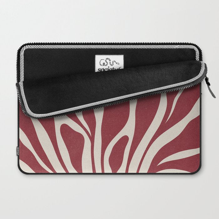 Modern Square Plant #2 Laptop Sleeve Gallery Image 2