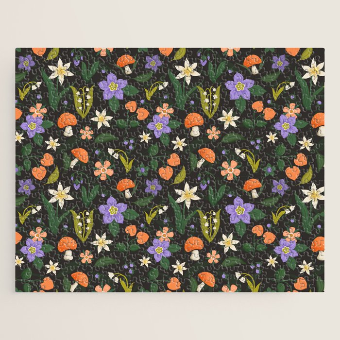 Woodland Wildflowers Jigsaw Puzzle Gallery Image 1