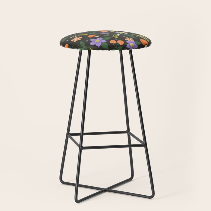 Woodland Wildflowers Stool Gallery Image 1