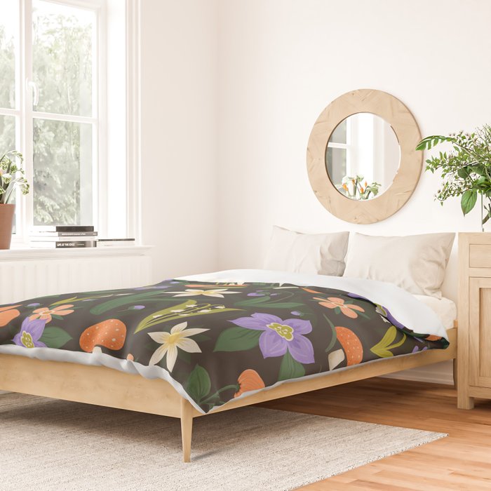 Woodland Wildflowers Duvet Cover Gallery Image 2