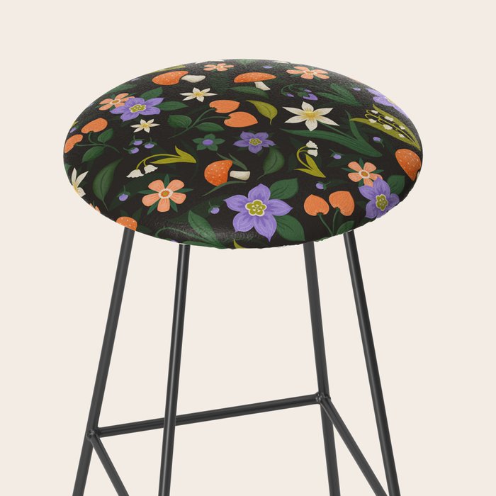 Woodland Wildflowers Stool Gallery Image 2