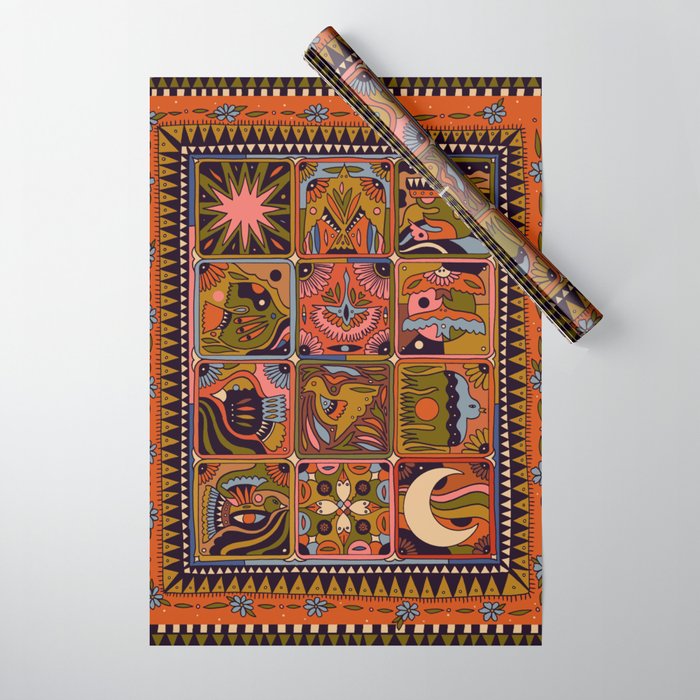 Flock Wrapping Paper Gallery Image 1